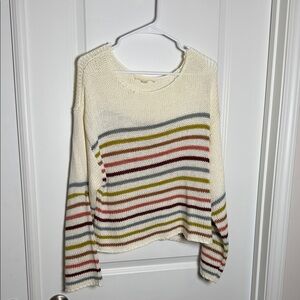 Lovestitch Multicolor Striped Sweater
